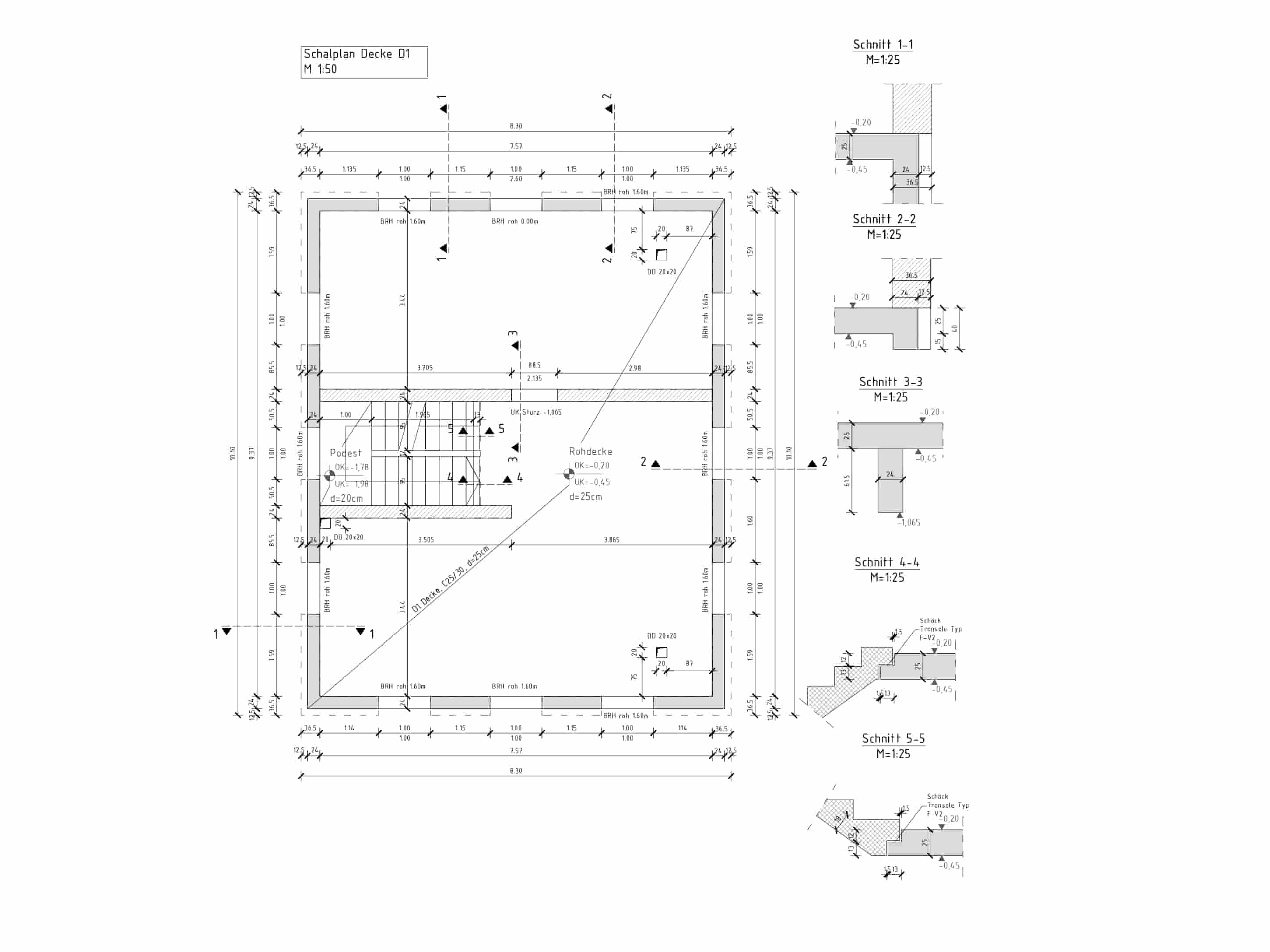 Creating detailed drawings for the construction execution phase Erstellung detaillierter Zeichnungen für die Bauausführungsphase Izrada detaljnih nacrta građevinske izvedbene faze second story floor blueprint
