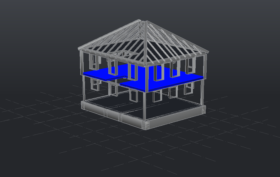 Creating detailed drawings for the construction execution phase Erstellung detaillierter Zeichnungen für die Bauausführungsphase Izrada detaljnih nacrta građevinske izvedbene faze second story floor blueprint