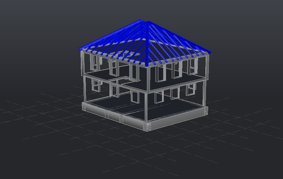 Creating detailed drawings for the construction execution phase Erstellung detaillierter Zeichnungen für die Bauausführungsphase Izrada detaljnih nacrta građevinske izvedbene faze roof rafters blueprint
